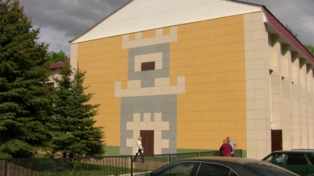 Вентилируемый фасад дома культуры 2010 г. г. Булгар